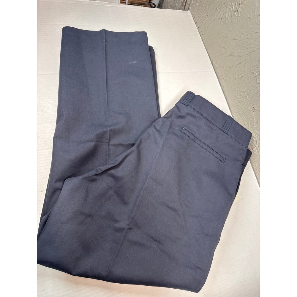 Sears Perma-Prest Twill Workpants Dark Blue Mens Size 40x30 Full Fit Vintage NWT